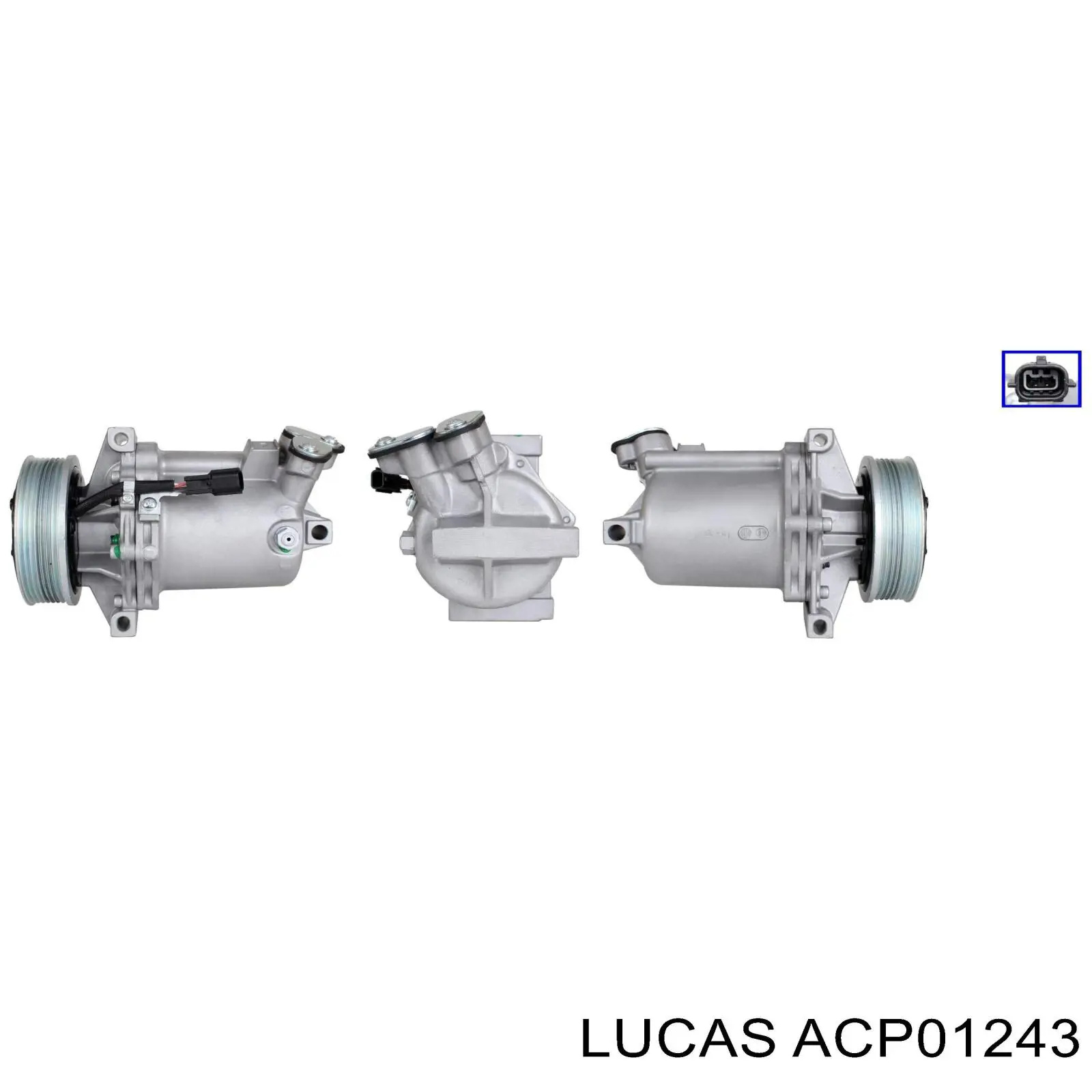 LCAC0976 Luzar Компрессор хладагента