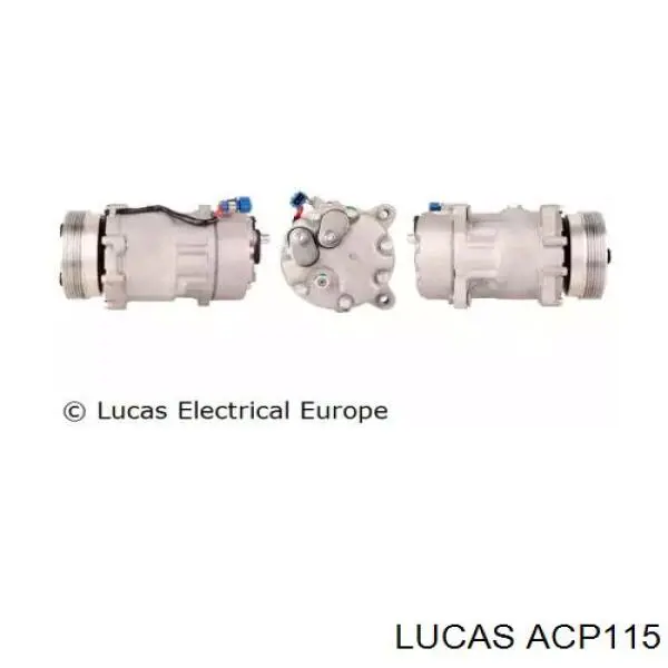 ACP115 Lucas компрессор кондиционера