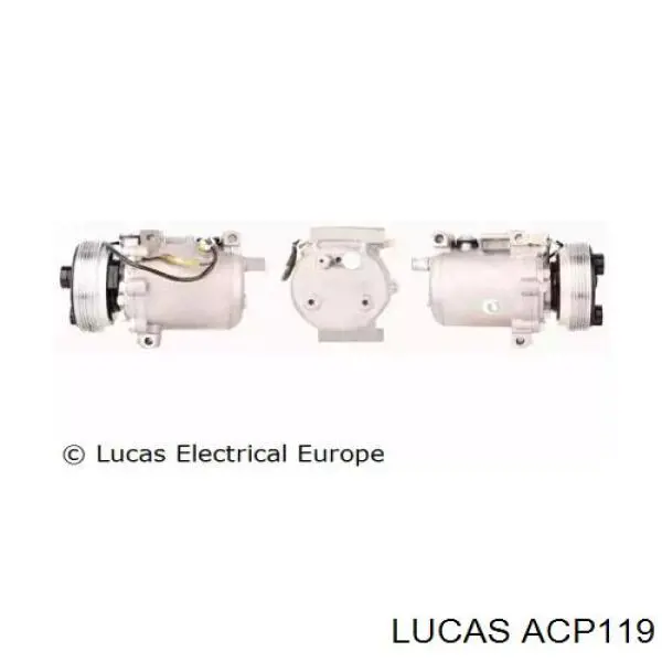 ACP119 Lucas Компрессор хладагента