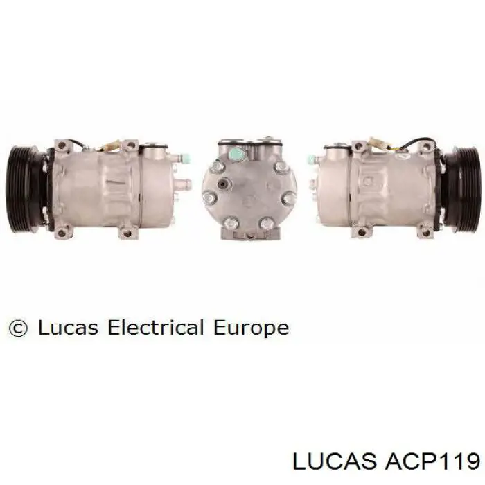 Компрессор системы кондиционирования Lucas ACP119 цена, от 95.83 USD