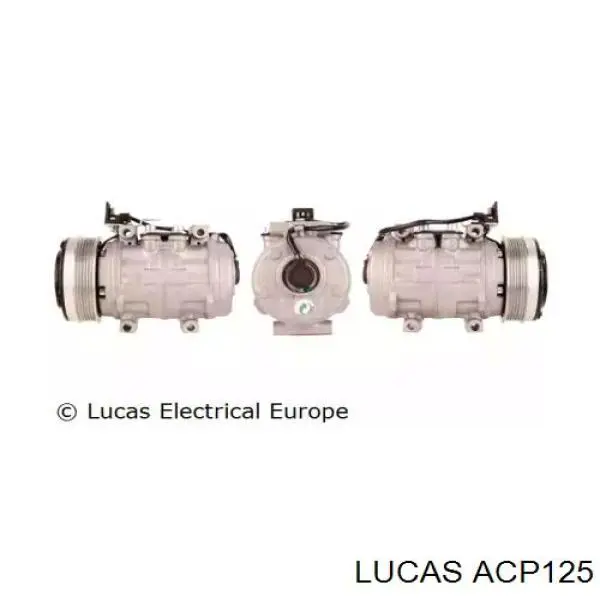 ACP125 Lucas компрессор кондиционера