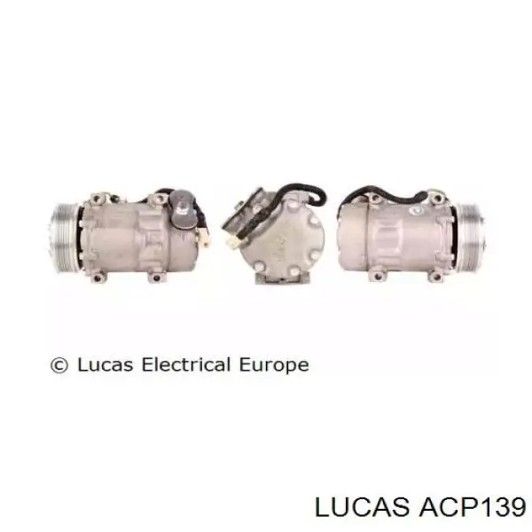 ACP139 Lucas компрессор кондиционера