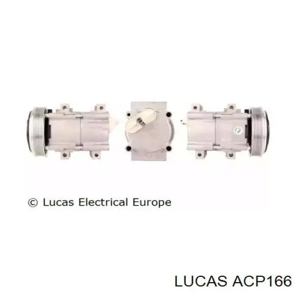 ACP166 Lucas компрессор кондиционера