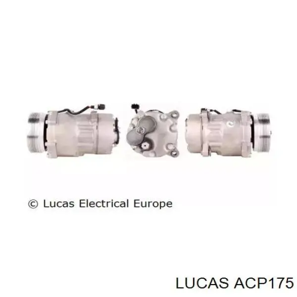 ACP175 Lucas компрессор кондиционера