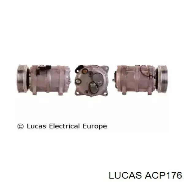 Компрессор кондиционера ACP176 Lucas