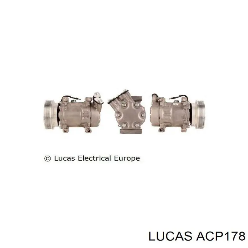 Compresor de aire acondicionado ACP178 Lucas
