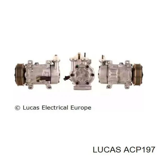 ACP197 Lucas компрессор кондиционера