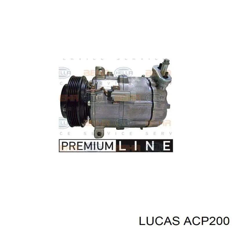 Компрессор системы кондиционирования Lucas ACP200 цена, от 113.99 USD