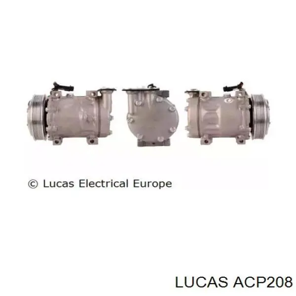 ACP208 Lucas компрессор кондиционера