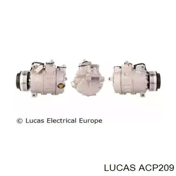 ACP209 Lucas компрессор кондиционера