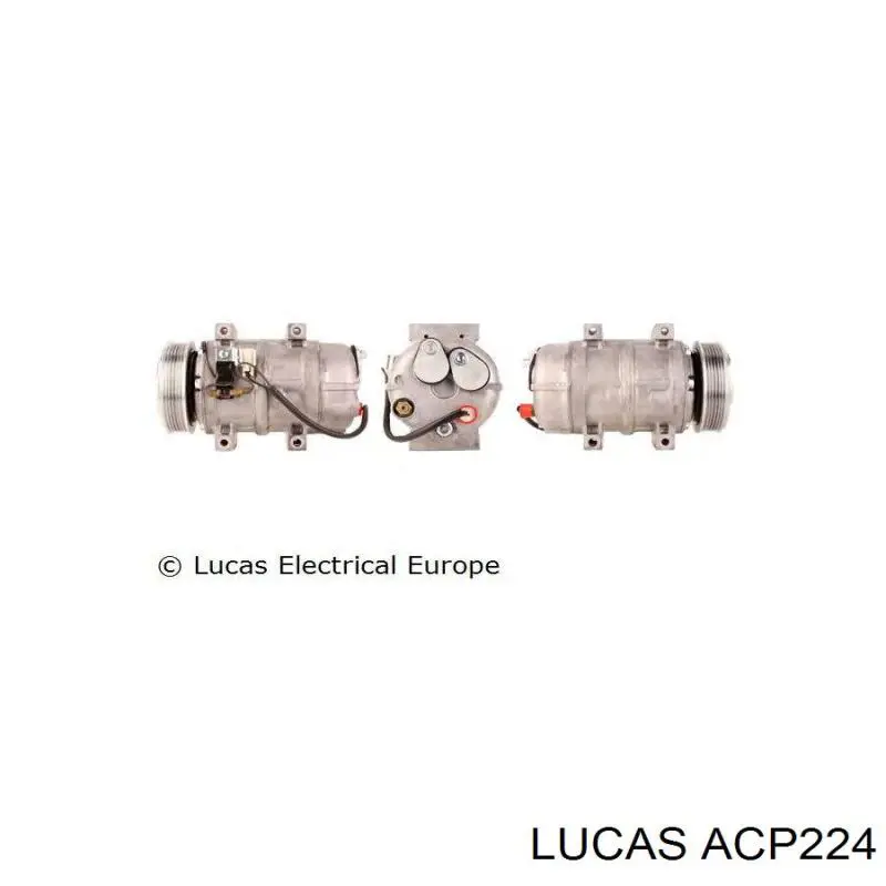 Compresor de aire acondicionado ACP224 Lucas