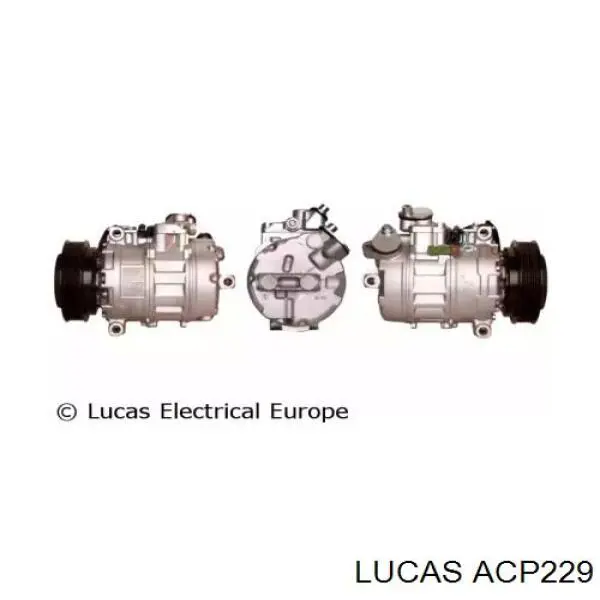ACP229 Lucas compressor de aparelho de ar condicionado