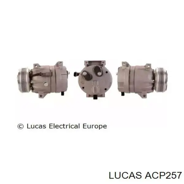 ACP257 Lucas компрессор кондиционера