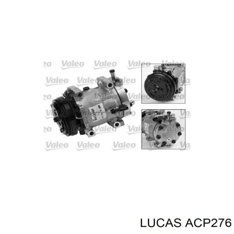 Compresor de aire acondicionado ACP276 Lucas