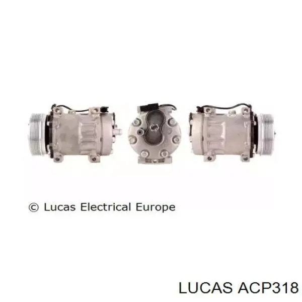ACP318 Lucas компрессор кондиционера