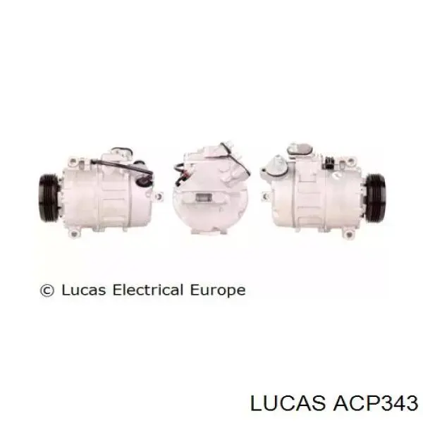 ACP343 Lucas компрессор кондиционера