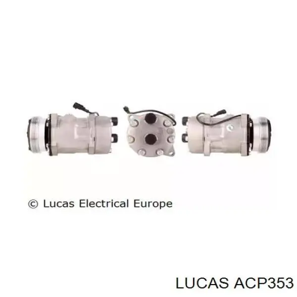 ACP353 Lucas компрессор кондиционера