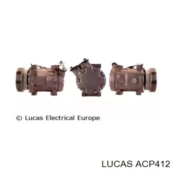 ACP412 Lucas компрессор кондиционера