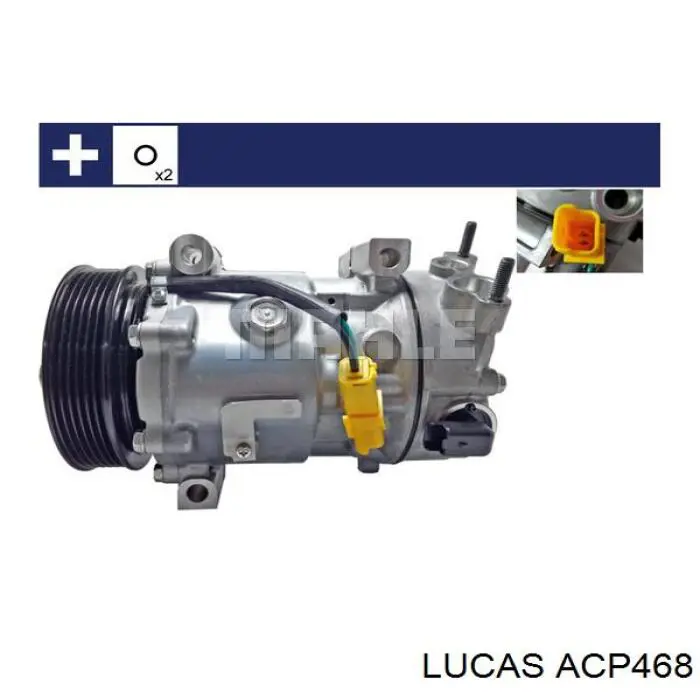 Compresor de aire acondicionado ACP468 Lucas