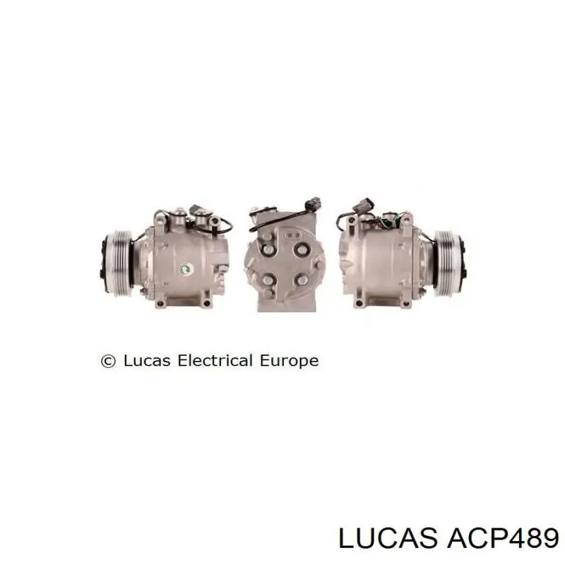 Compresor de aire acondicionado ACP489 Lucas