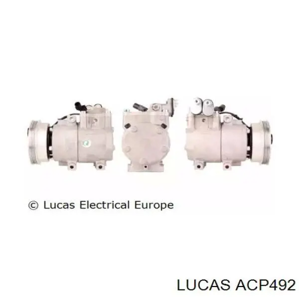 ACP492 Lucas компрессор кондиционера