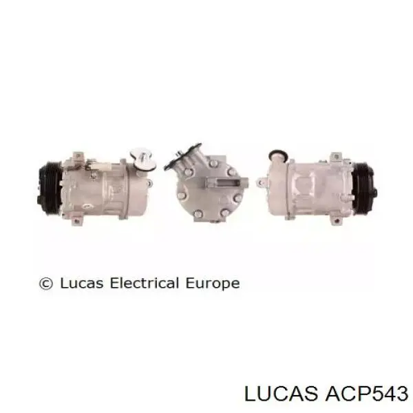 ACP543 Lucas компрессор кондиционера