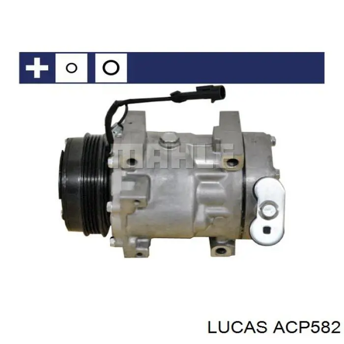 Compresor de aire acondicionado ACP582 Lucas