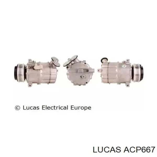 ACP667 Lucas компрессор кондиционера