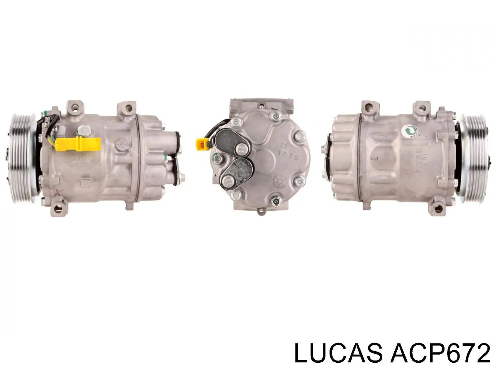 Compresor de aire acondicionado ACP672 Lucas