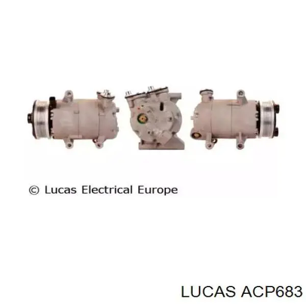 ACP683 Lucas компрессор кондиционера