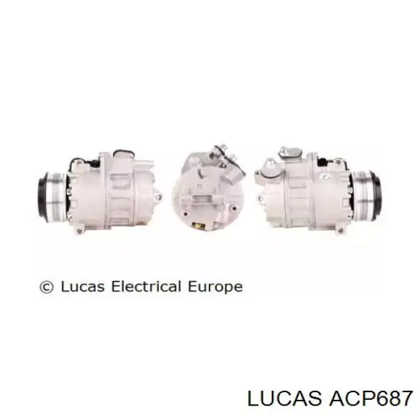ACP687 Lucas компрессор кондиционера