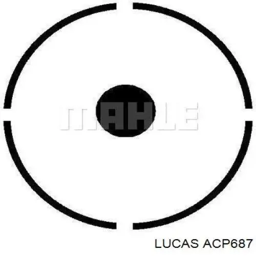 Купить ACP687 Lucas Компрессор климатической установки