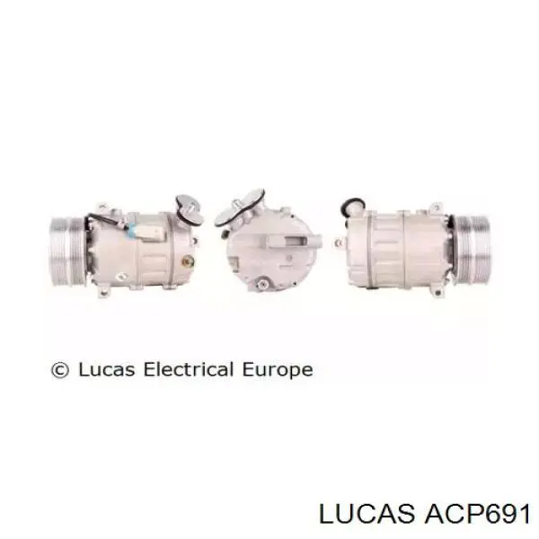 ACP691 Lucas компрессор кондиционера