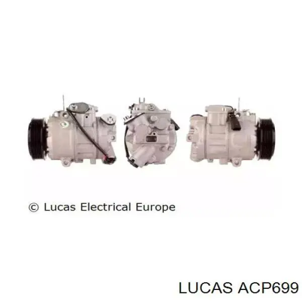 Compresor de aire acondicionado ACP699 Lucas