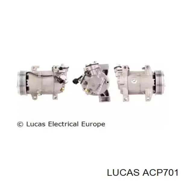 ACP701 Lucas Компрессор хладагента