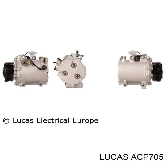 Compresor de aire acondicionado ACP705 Lucas