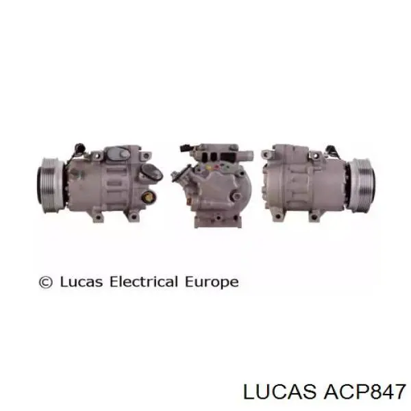 ACP847 Lucas компрессор кондиционера