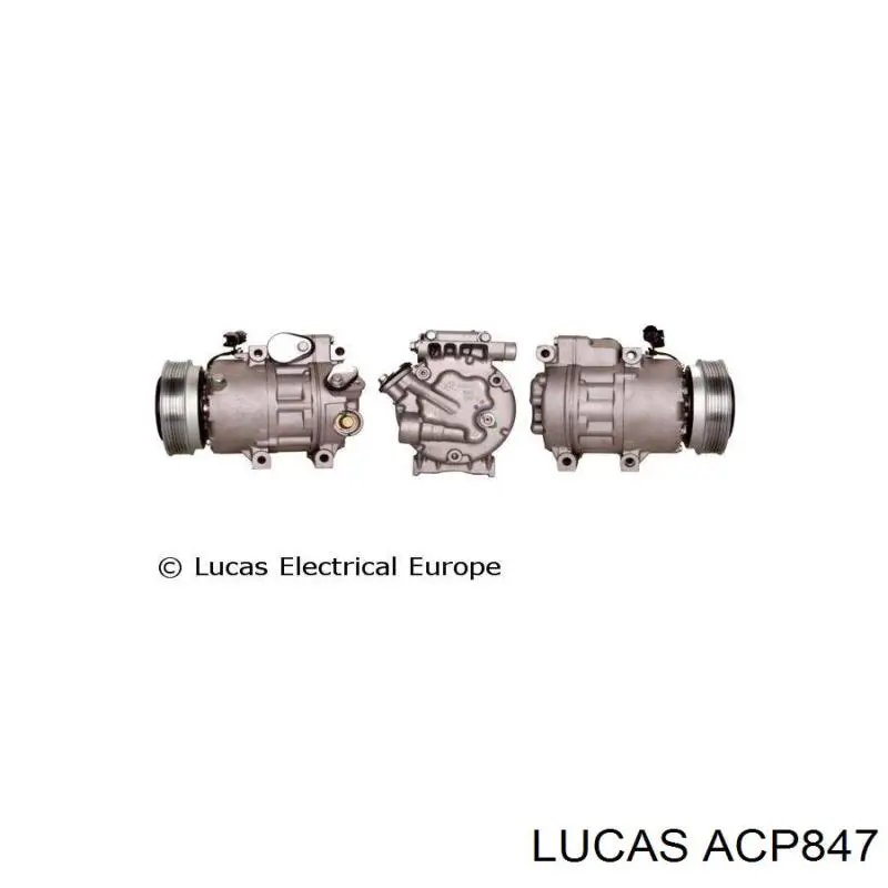 Compresor de aire acondicionado ACP847 Lucas