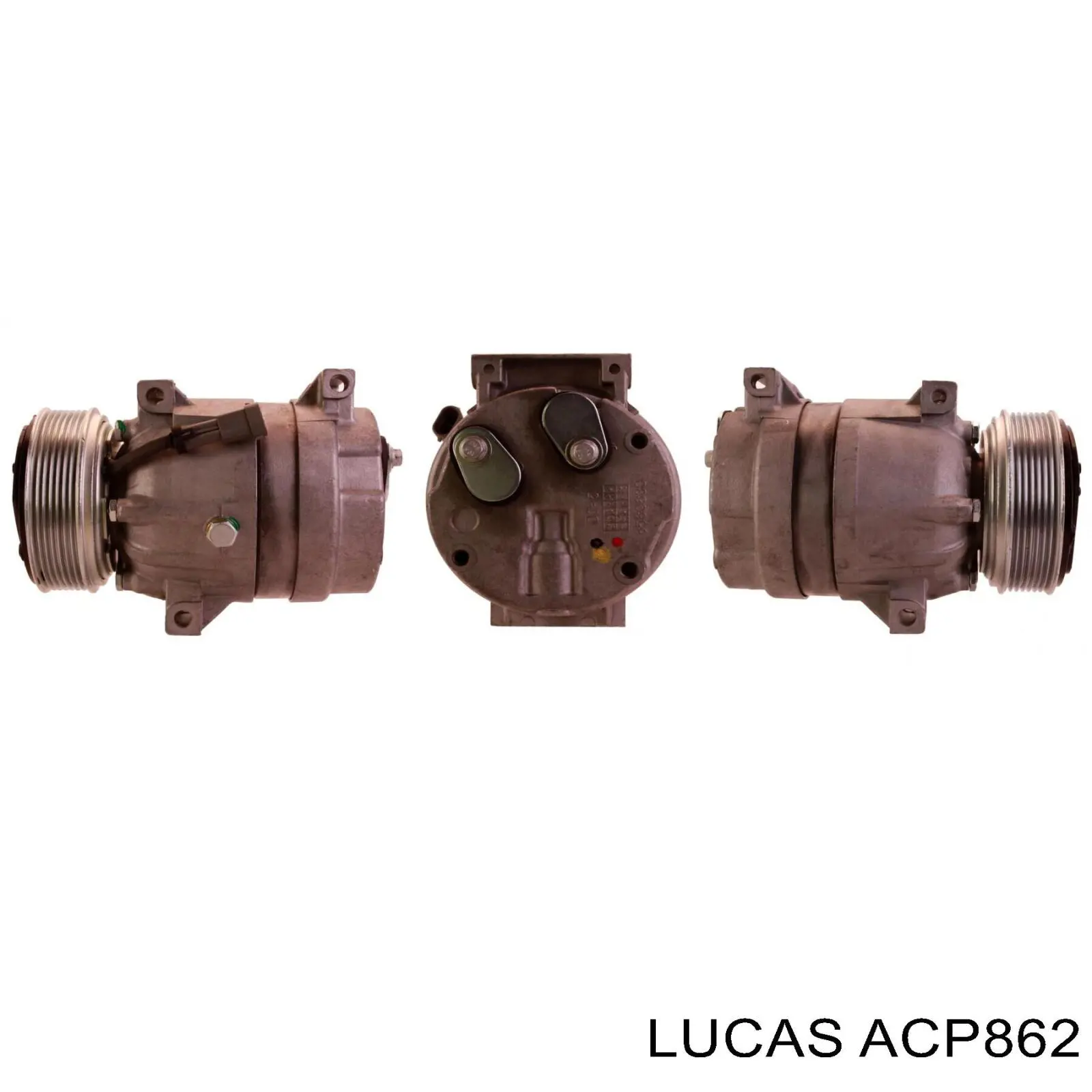 Compresor de aire acondicionado ACP862 Lucas