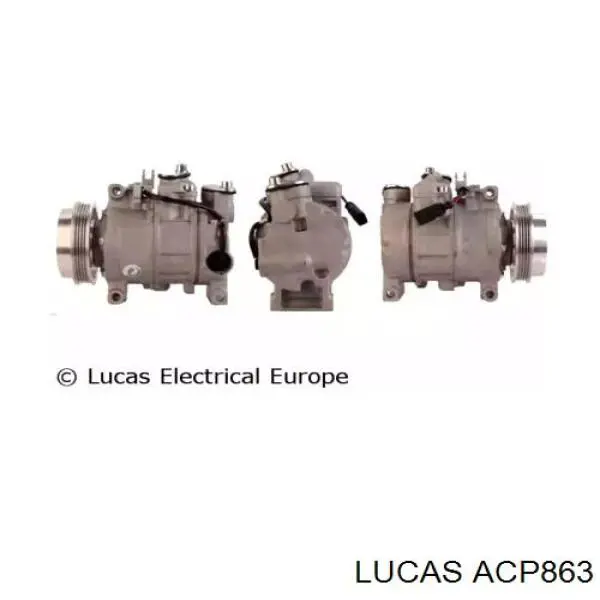 ACP863 Lucas компрессор кондиционера