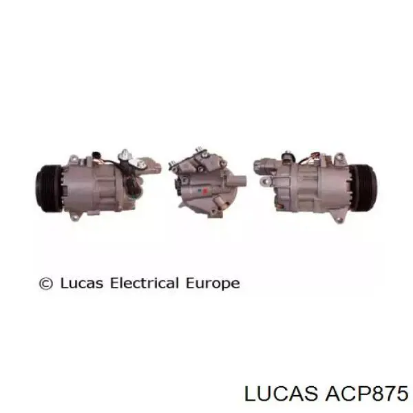 ACP875 Lucas компрессор кондиционера