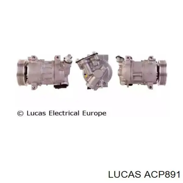 ACP891 Lucas компрессор кондиционера