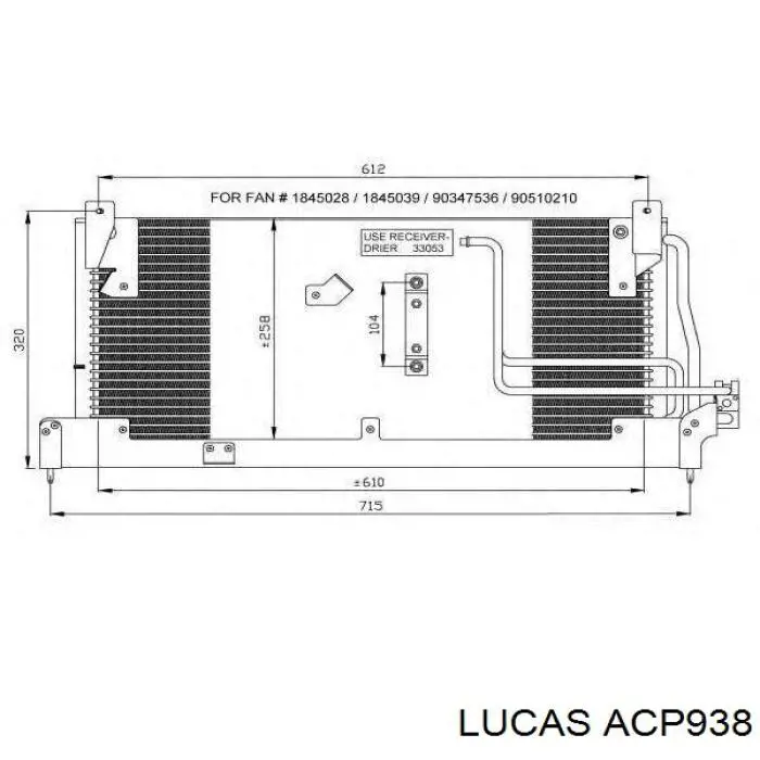 Компрессор системы кондиционирования Lucas ACP938 цена, от 290.38 USD