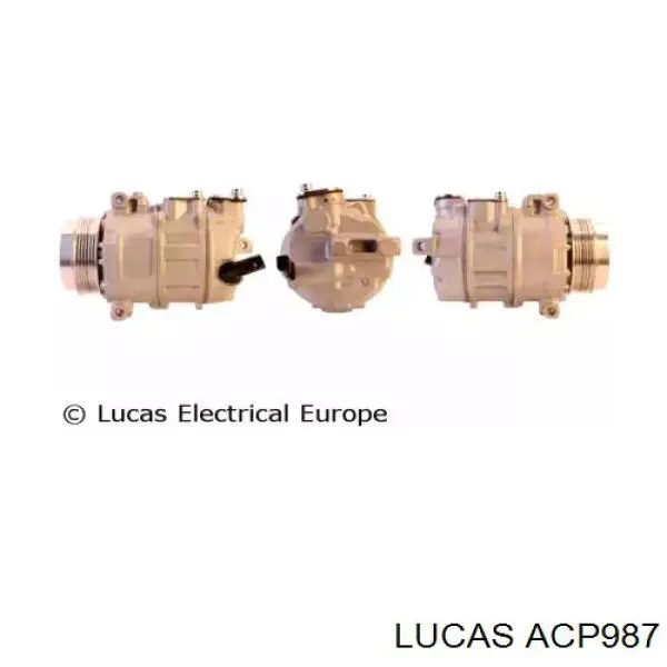 ACP987 Lucas компрессор кондиционера