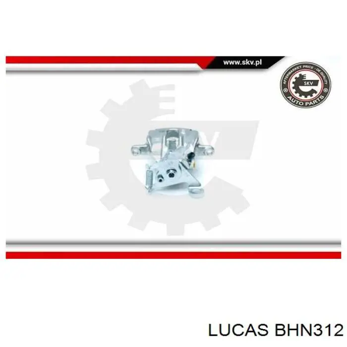 Суппорт тормозной задний левый BHN312 Lucas