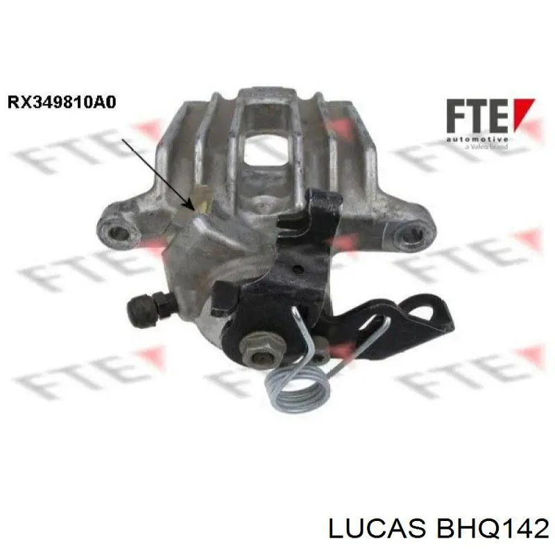 Суппорт задний левый BHQ142 Lucas