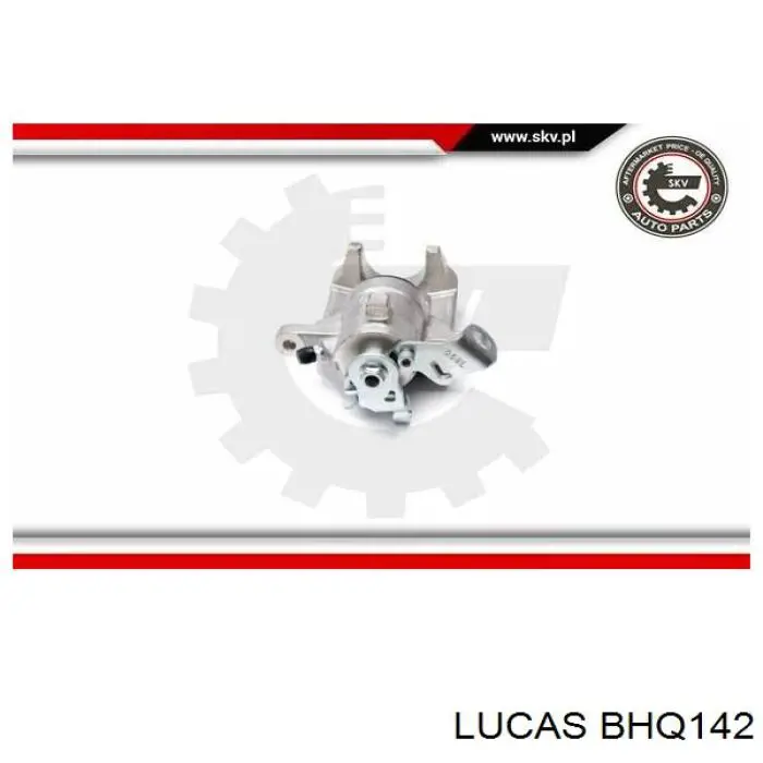 BHQ142 Lucas Тормозной суппорт задний левый