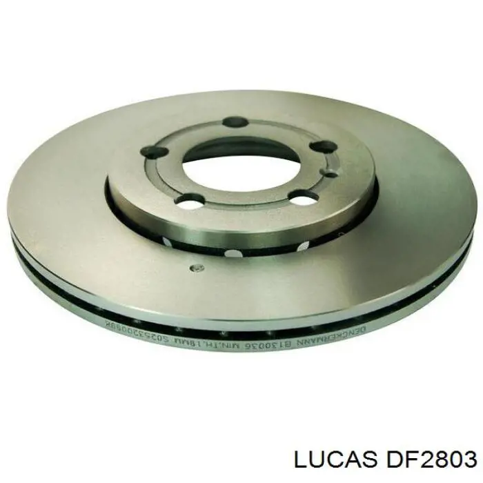 DF2803 Lucas диск тормозной передний