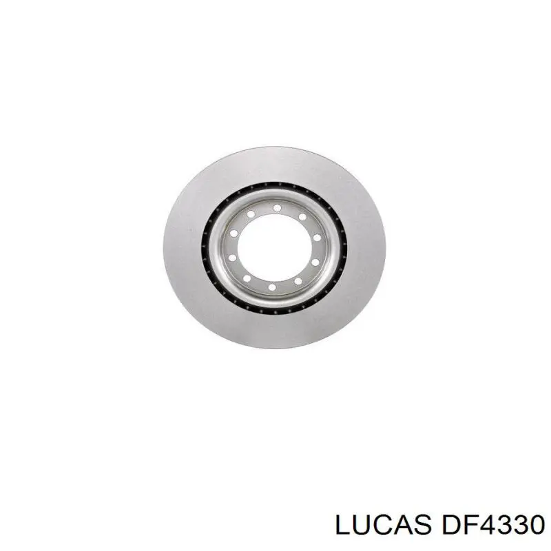 DF4330 Lucas диск тормозной передний