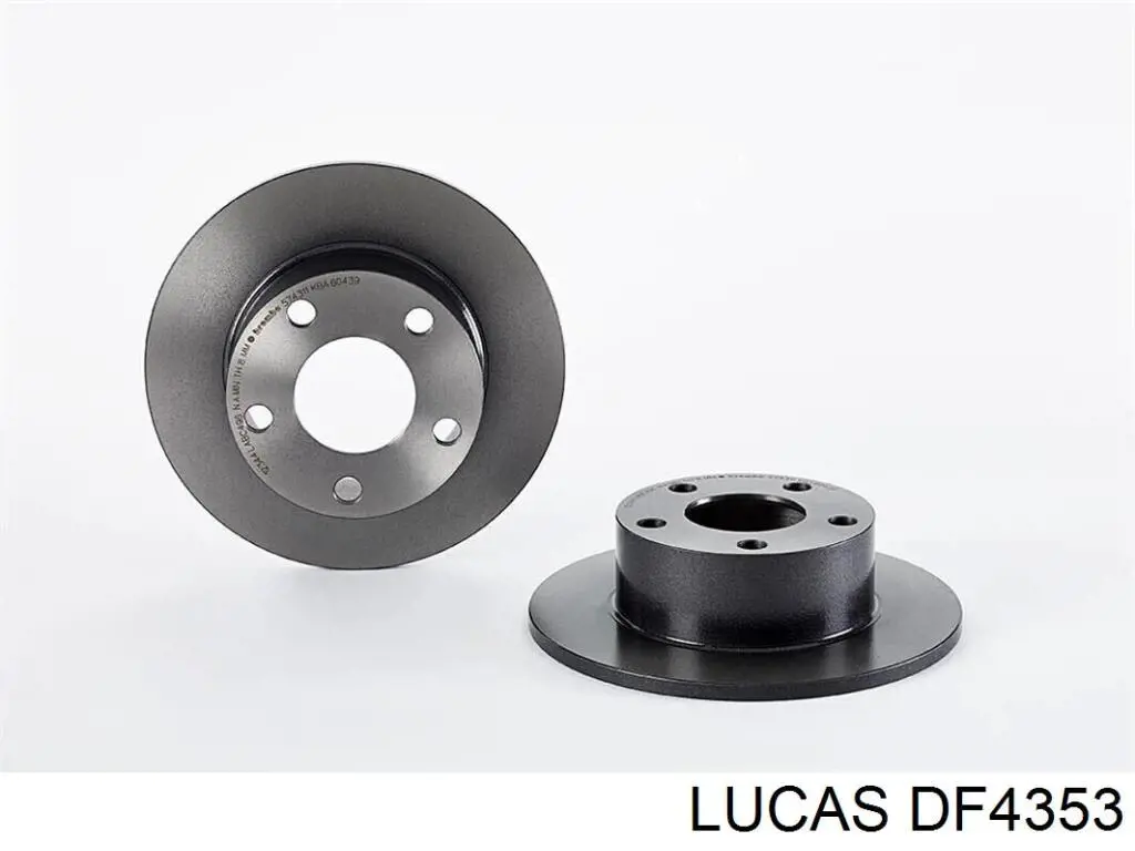 Тормозные диски DF4353 Lucas
